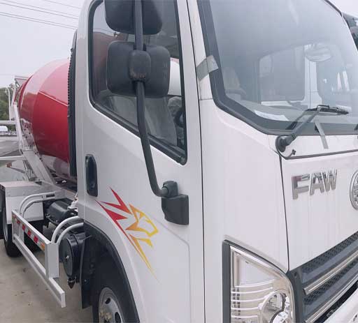 China_new_FAW_5cbm_concrete_mixer_tank_truck-2