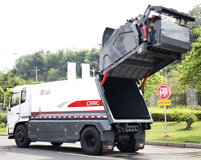 Electric Garbage Compact Truck (5)