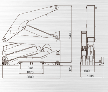 37 Ton Side Lifting Crane Truck 2