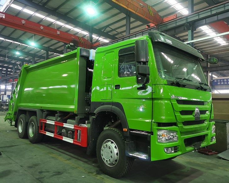 SINOTRUK 20CBM Garbage Compactor Truck 5