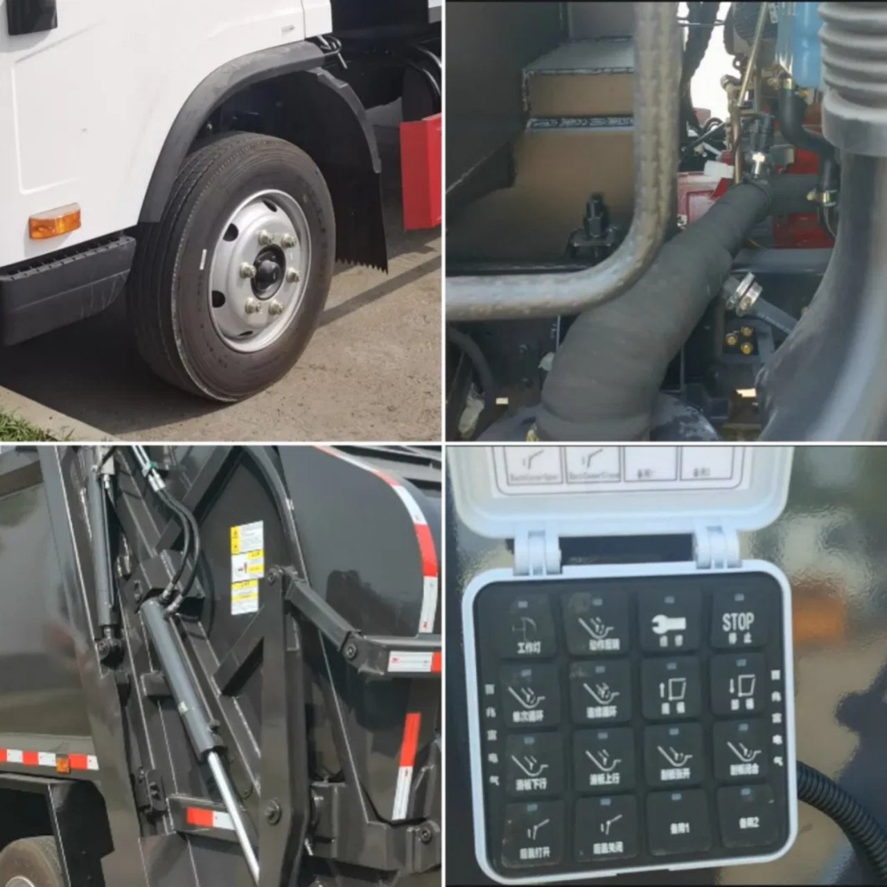 6 CBM 4x2 Refuse Collector Rear Loader Garbage Truck 9 6 CBM 4x2 Refuse Collector Rear Loader Garbage Truck 9