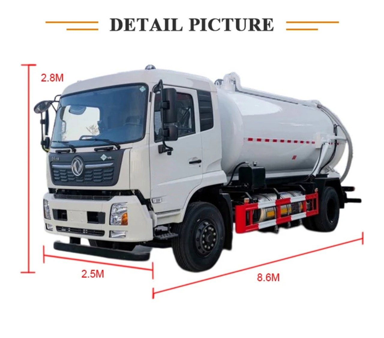 6 Wheelers 10 CBM Sewage Tanker Truck 7 6 Wheelers 10 CBM Sewage Tanker Truck 7
